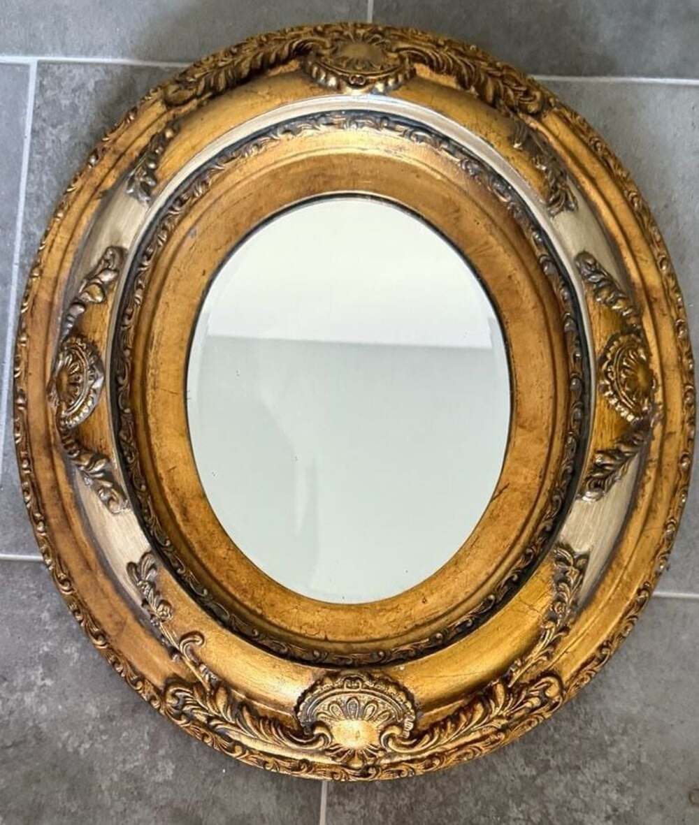 Giltwood Mirror Oval